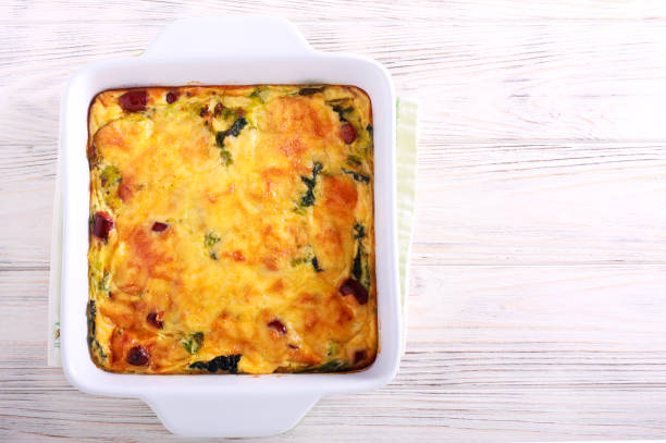 istock Savoy cabbage, sausages and cheese gratin 1079076736