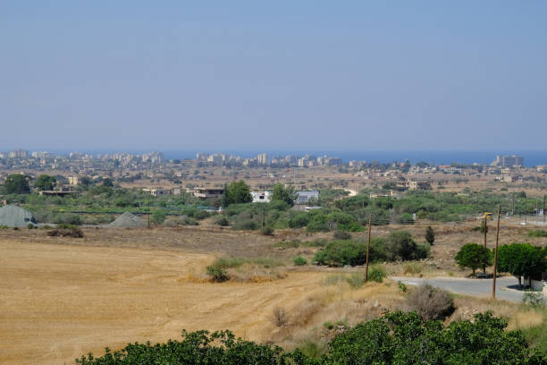 istock View from afar of Farmagusta, a modern day ghost town. 1079088034