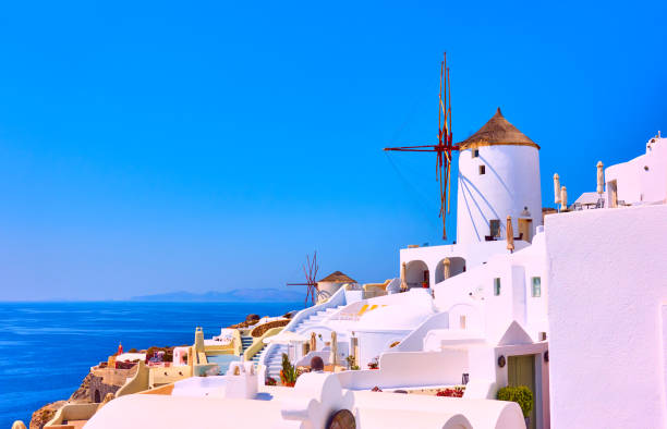 istock Oia town in Santorini 1079091126