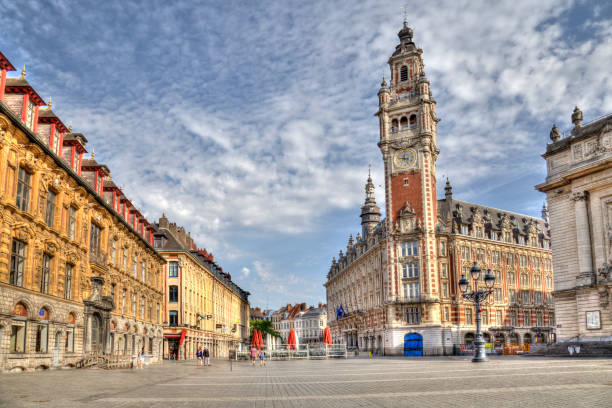 театр в лилле, франция - lille стоковые фото и изображения