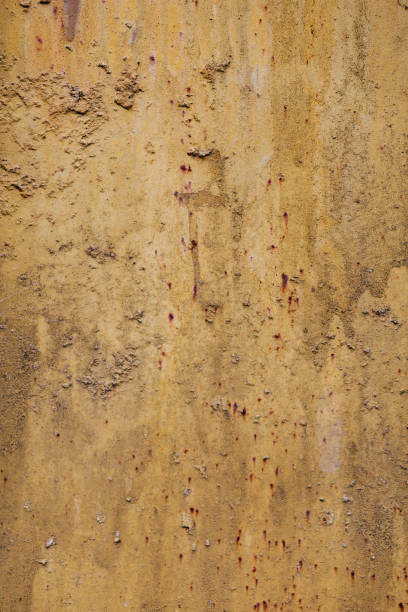 istock texture old brown sheet metal with peeling paint 1079099102