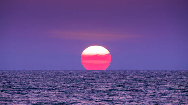 istock Sunset at the sea. 1079104982