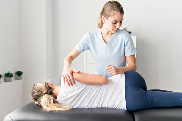 istock A Modern rehabilitation physiotherapy in the room 1079107228