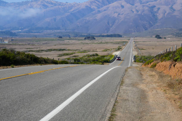 California`state route 1, USA, is a beautiful, world known scenic route