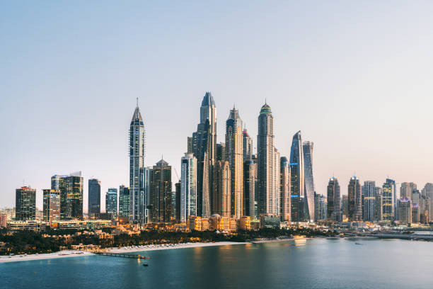 istock Dubai Marina Skyscrapers 1079132972