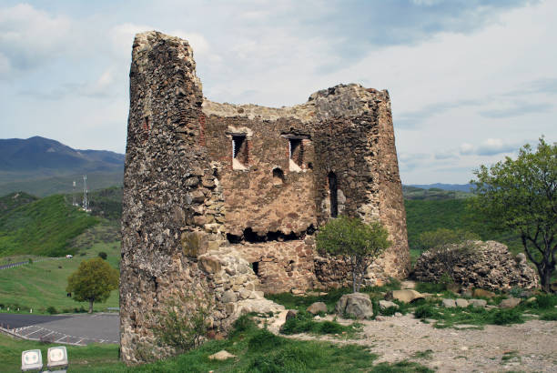 istock Ruins of the old fortress in Mtskheta, Georgia 1079148890