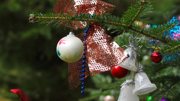 istock colorful decoration with various christmas items 1079155686