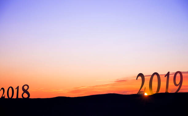 istock 2019 On dark mountains, with vivid and beautiful sunrise as background. 1079160268