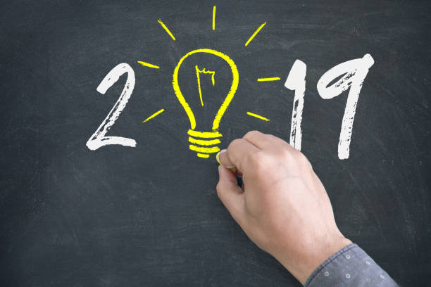 istock New Year 2019 Idea Concepts with Light Bulbs 1079161006
