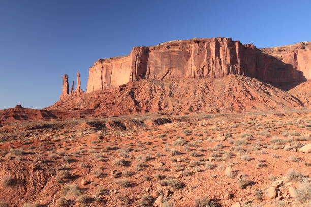 istock Monument Valley Mittens during sunrise Arizona 1079164748