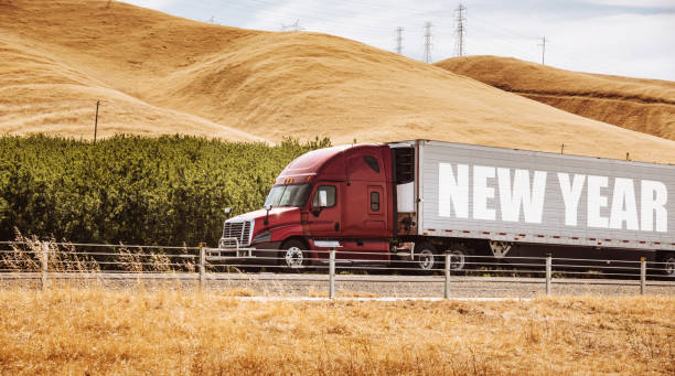 istock truck for the new year 1079167210