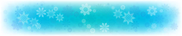 istock Christmas blue background with a silhouette of delicate, fragile snowflakes. 1079172864