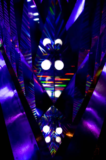 istock Abstract vibrant color light and refection with blurred background 1079183222