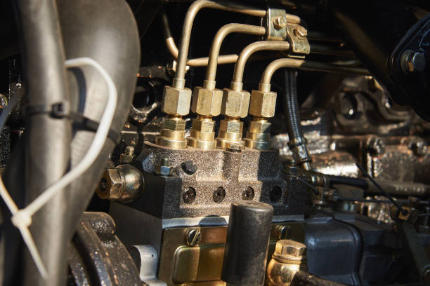 istock The cylinder block of an internal combustion engine with a fuel injection system 1079185384