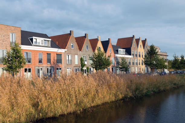 istock Modern houses in Amersfoort Vathorst, The Netherlands. 1079206578
