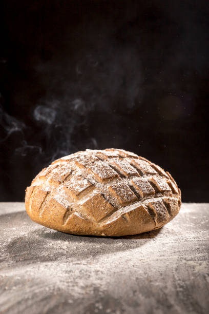 istock Hot steaming homemade flour and bread 1079231106