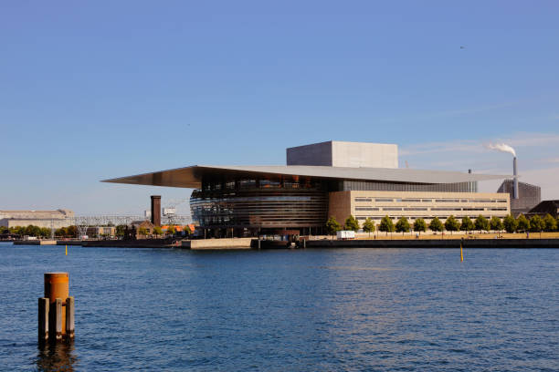 teatro dell'opera di copenaghen - copenhagen opera denmark opera house foto e immagini stock