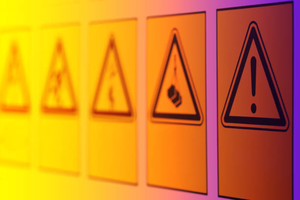 istock Warning signs in the form of a triangle 1079259108