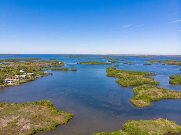 istock Aerial View of Ozello Keys, Florida 1079287662
