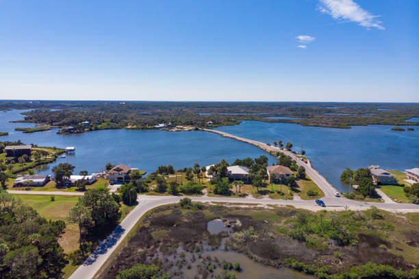 istock Aerial View of Ozello Keys, Florida 1079287766