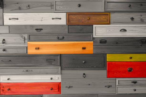 istock Colorful Wooden Drawer 1079319336