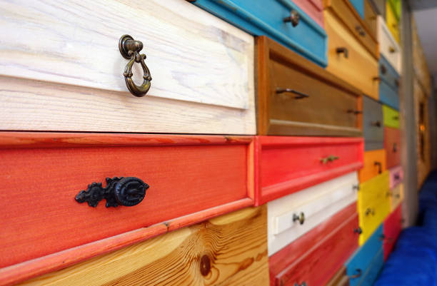 Colorful Wooden Drawer