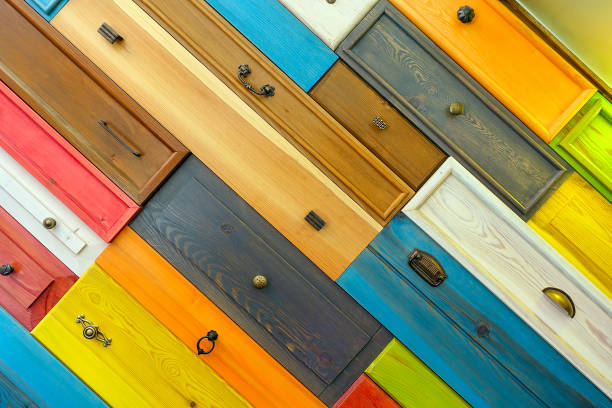 istock Colorful Wooden Drawer 1079319640