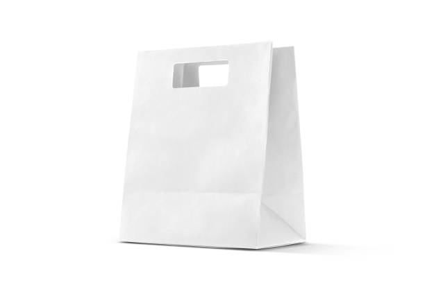 istock White shopping recycle craft paper bag 1079322078