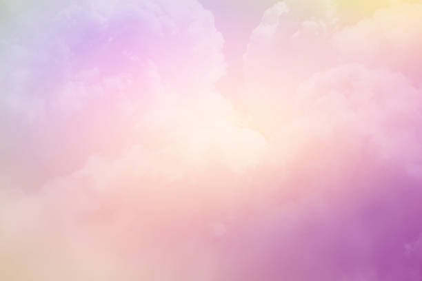 istock fantasy cloudy sky with gradient color, nature abstract background 1079346444