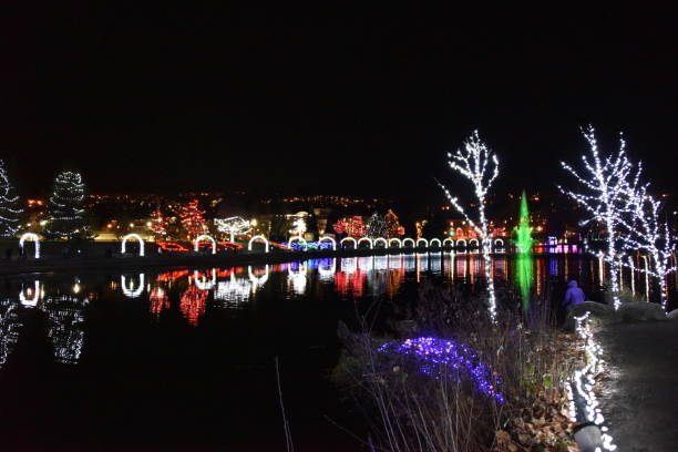 istock Christmas Lights  public park 1079359650