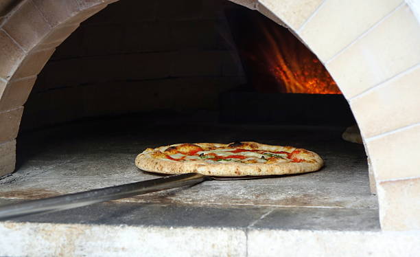 istock Delicious Pizza in the Oven 1079376894