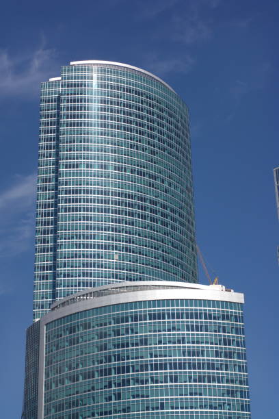 istock edge of office building on sky background 1079434910