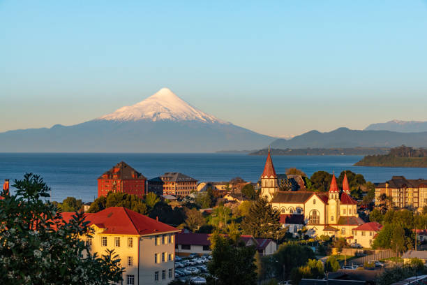 istock Puerto Varas at Dusk 1079441170