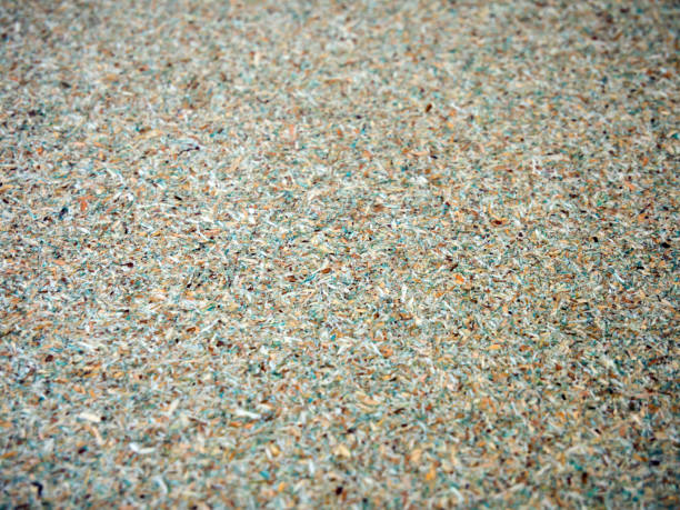 istock The surface of the sheet wood-chip plate 1079457310