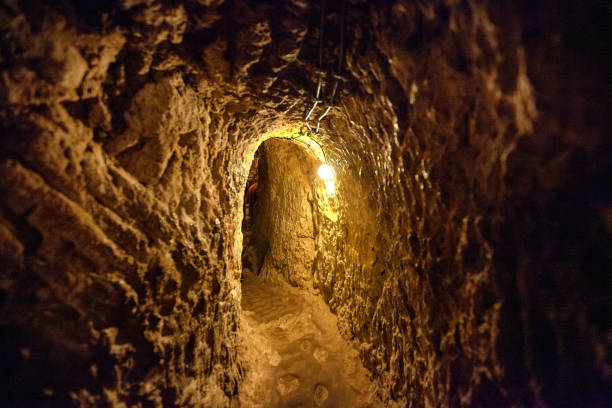 istock Ancient underground city of Derinkyu 1079473240