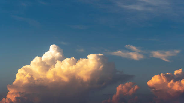 istock Dramatic Clouds in sky evening time beautiful color for nature background 1079492396