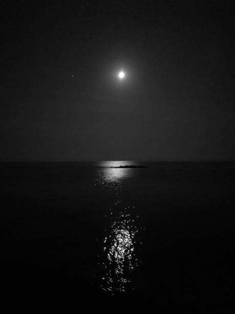 istock Moonset Over Gallipoli with Mars 1079523444