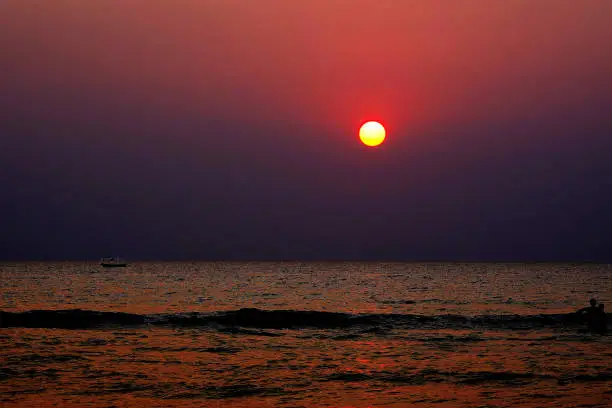 Beautiful sunset image