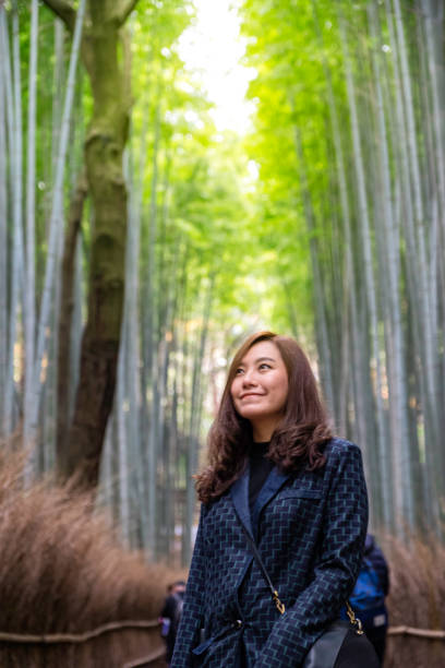 istock A beautiful asian woman with bamboo forest in background 1079556124