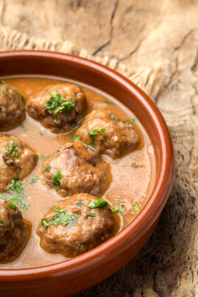 istock Homemade Albondigas with Spanish sauce 1079558028