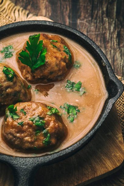 istock Homemade Albondigas with Spanish sauce 1079558084