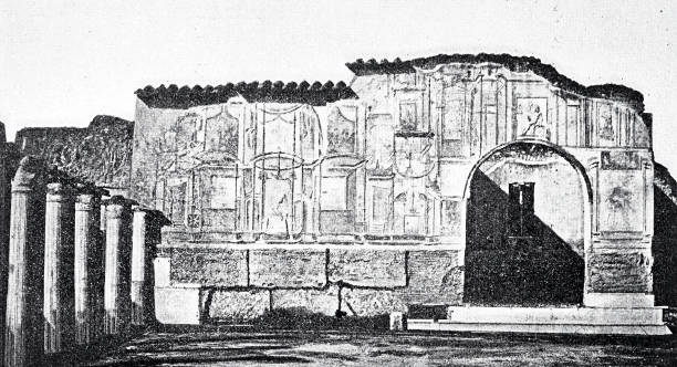 istock Ancient rome, new baths in Pompeii 1079568572
