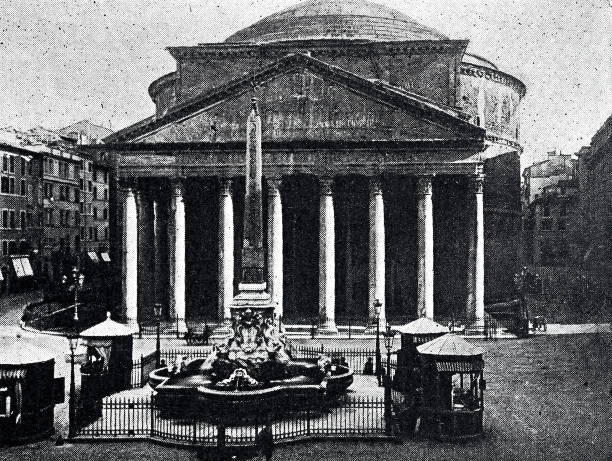 istock Ancient rome, Pantheon of  Agrippa 1079568656