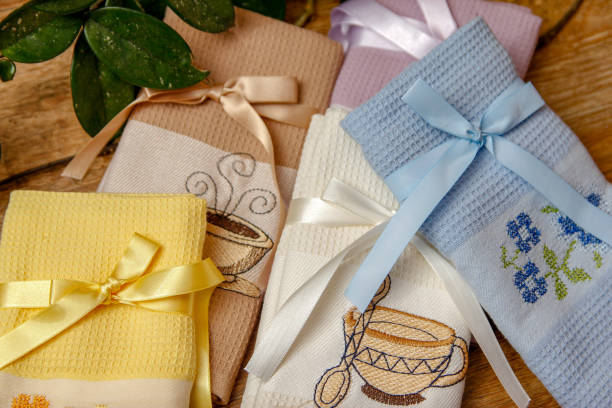 istock Beautiful napkin for celebrations 1079569414