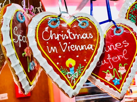 Christmas in Vienna Gingerbread heart