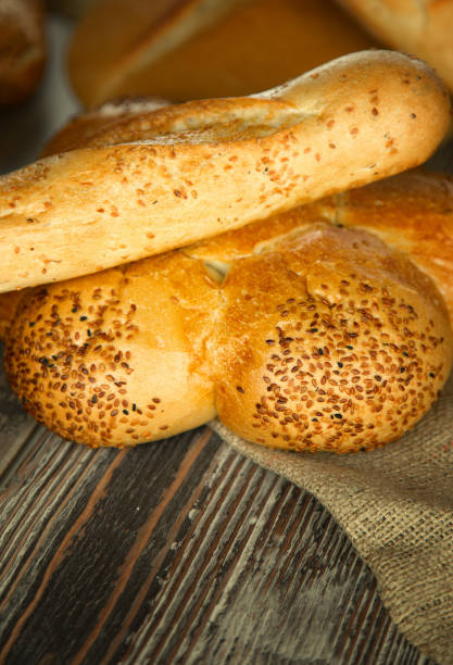 istock Delicious Fresh Bread Food Concept 1079608428