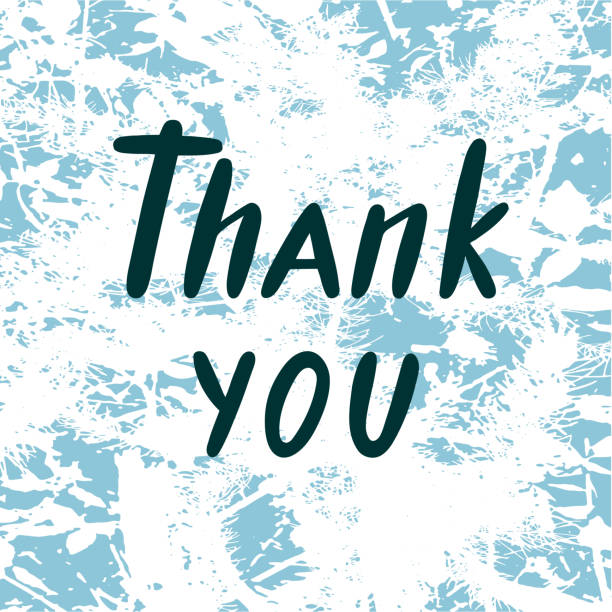 istock Vector illustration of thank you for typography poster, flyer, banner, greeting card or postcard. 1079608992