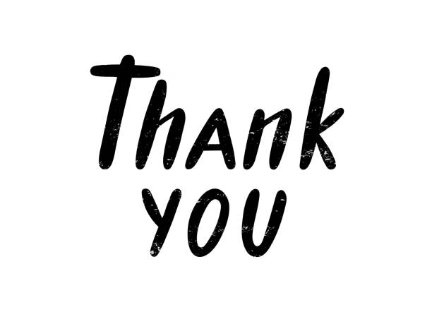 istock Vector illustration of thank you for typography poster, flyer, banner, greeting card or postcard. 1079609040