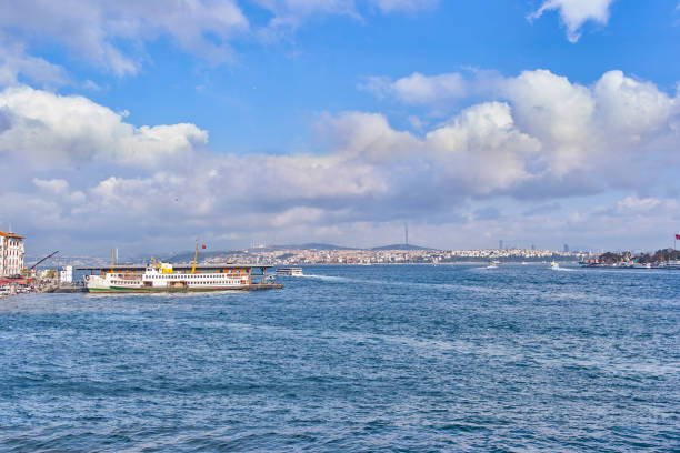 istock Bosphorus strait in Istanbul, Turkey 1079621778