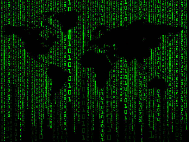 3,700+ World Map Matrix Stock Photos, Pictures & Royalty-Free Images ...
